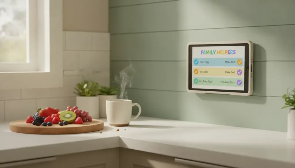 Family Chore Chart on an Old Tablet: 3 Ways That Actually Get Checked