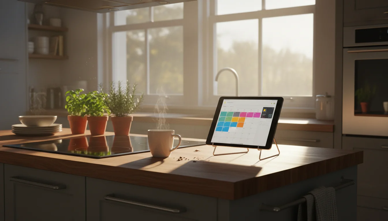 Turn Your Old iPad Into a Kitchen Display