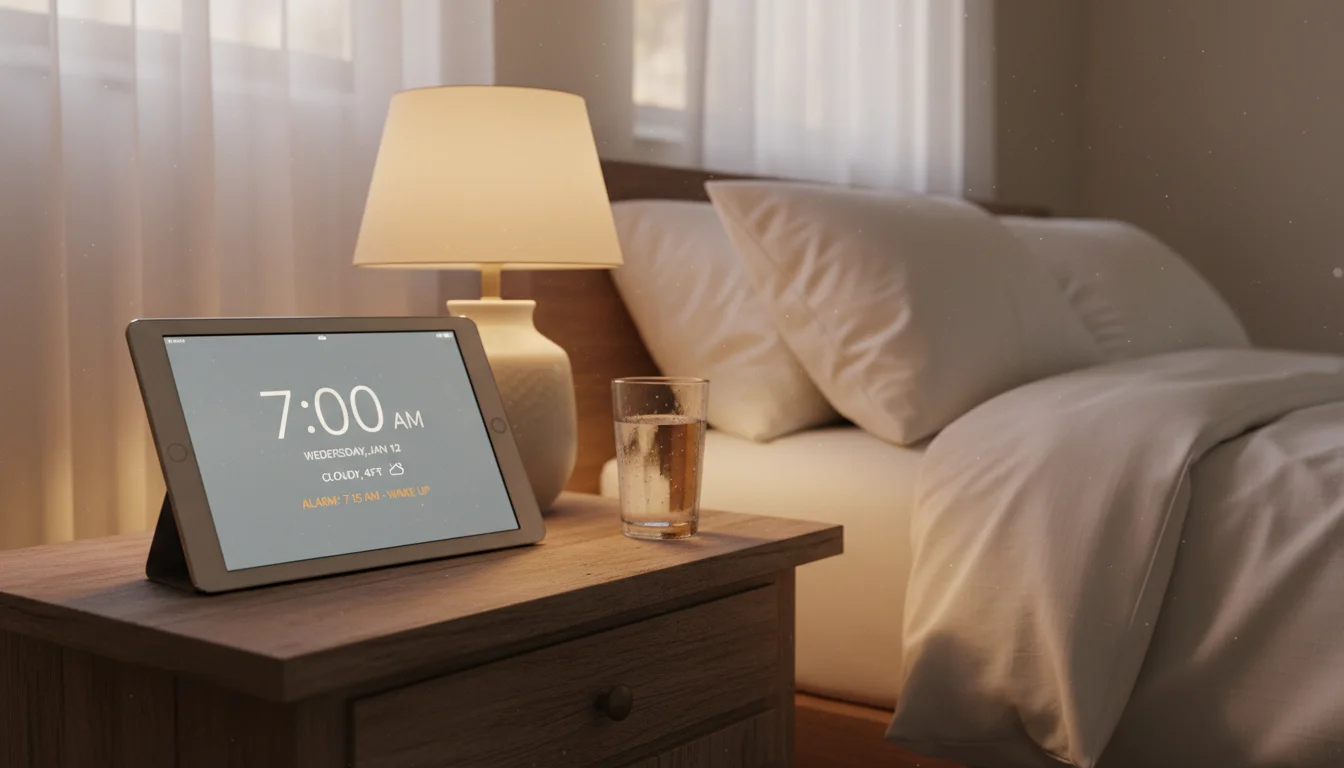 Turn Your Old iPad Into a Bedside Smart Alarm Clock