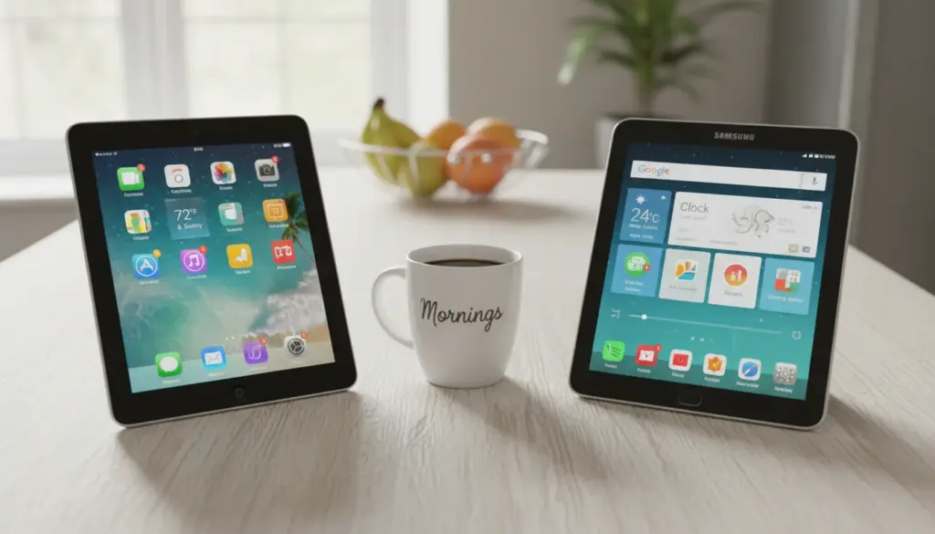 iPad or Android: Which Old Tablet Works Better as a Home Display?