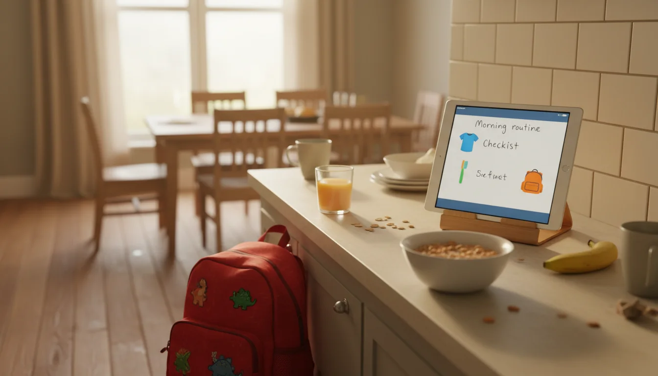 How to Set Up a Morning Routine Board So You’re Not the Alarm Clock