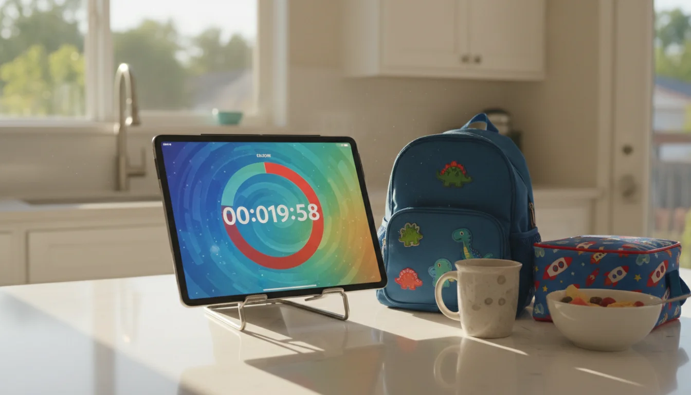 How to Turn an Old Tablet Into a Visual Timer for Kids