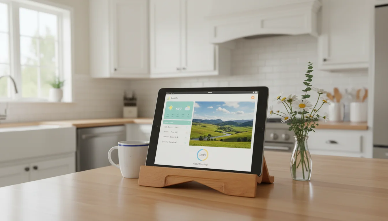 How to Turn an Old iPad Into a Household Dashboard (No Smart Home Skills Required)