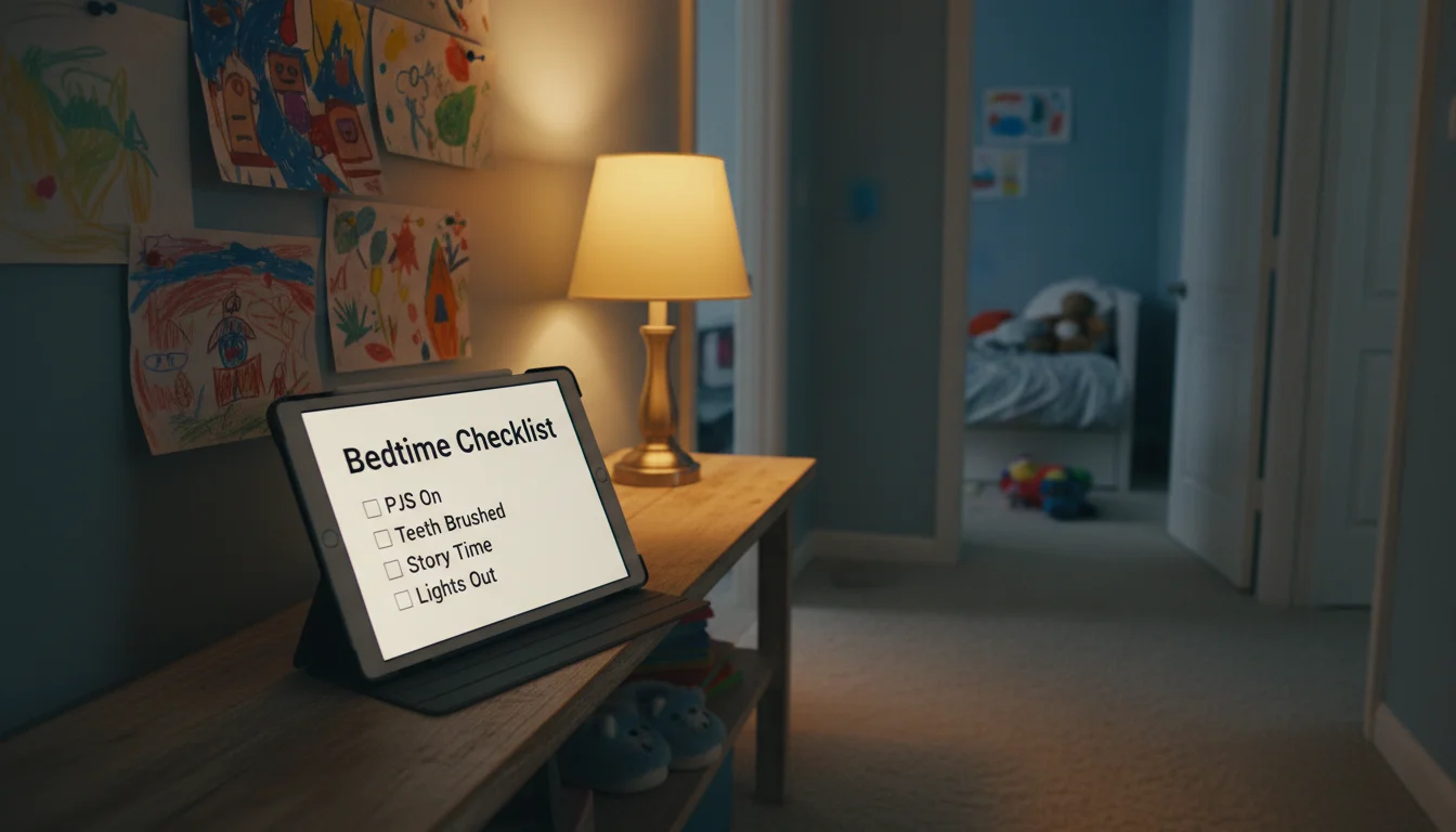 Turn an Old Tablet Into a Bedtime Routine Display (Then a White Noise Machine)