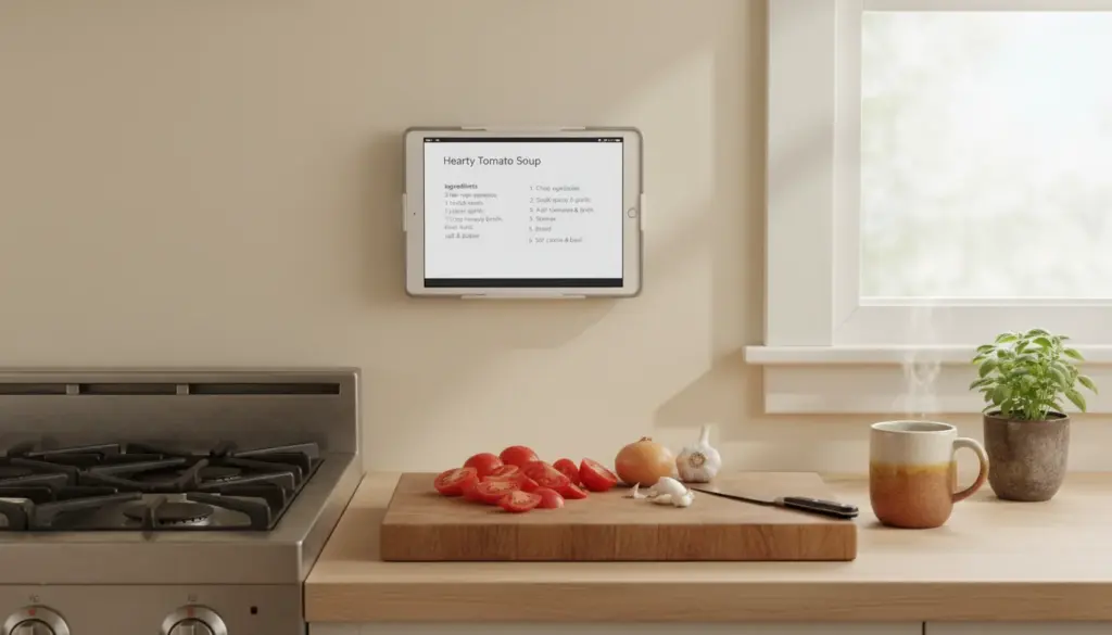Turn Your Old iPad Into a Kitchen Assistant