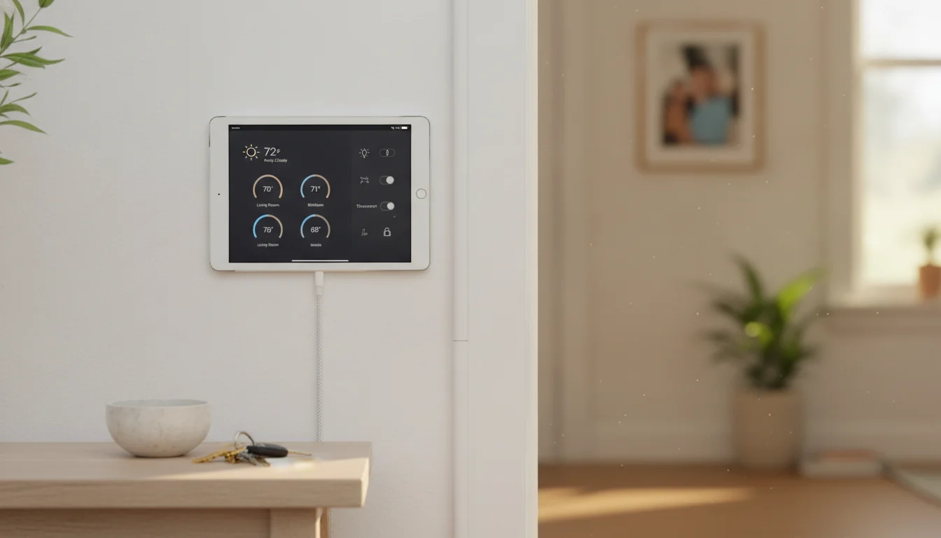 How to Turn an Old Tablet Into a Wall-Mounted Dashboard (Without Buying a New One)